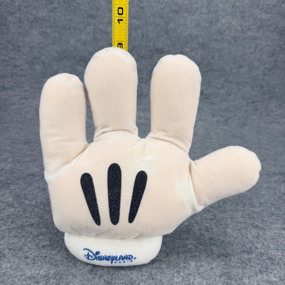 Vintage Disneyland Paris Mickey Mouse 9" Plush Hand Glove McDonald's Promo